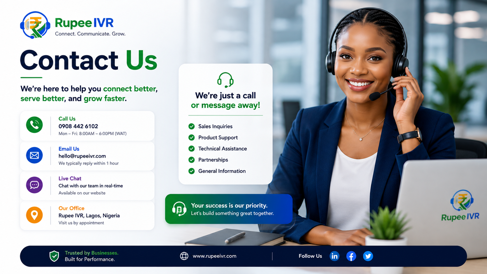 Contact us